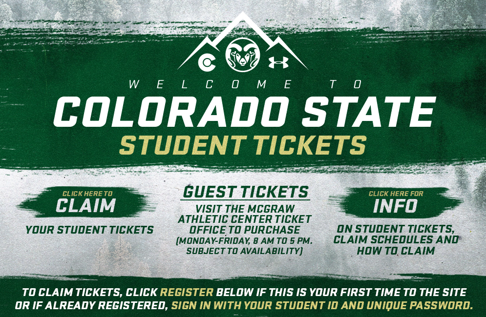 Colorado State University Athletics Online Ticket Office My